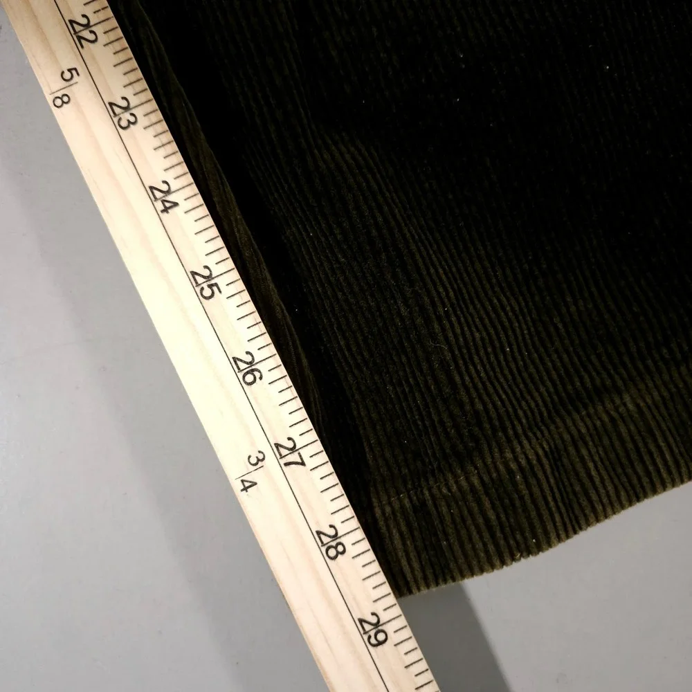 Polo Ralph Lauren Corduroy Pants Mens 38x30 Green Classic Fit Stretch Trousers‎